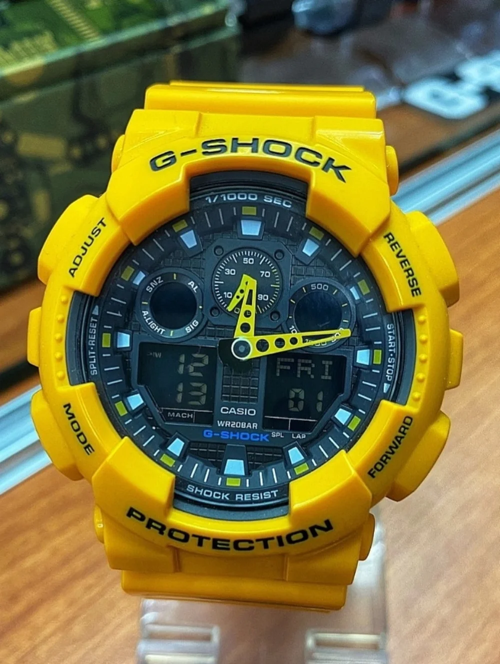 Casio Bumble Bee Triple Gold & Black Premium G-Shock